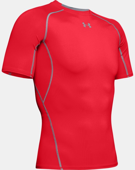 Under Armour UA Mens Heat Gear Short Sleeve Compression Shirt Baselayer Top New 